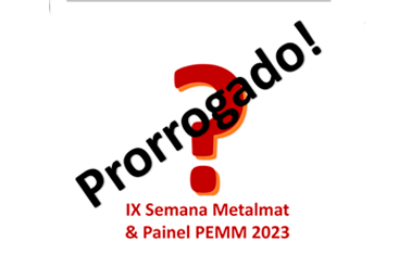 Prorrogado o Concurso da Logo 9ª Semana METALMAT e Painel PEMM 2023